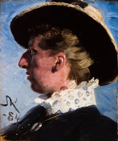Anna Palm by Peder Severin Krøyer